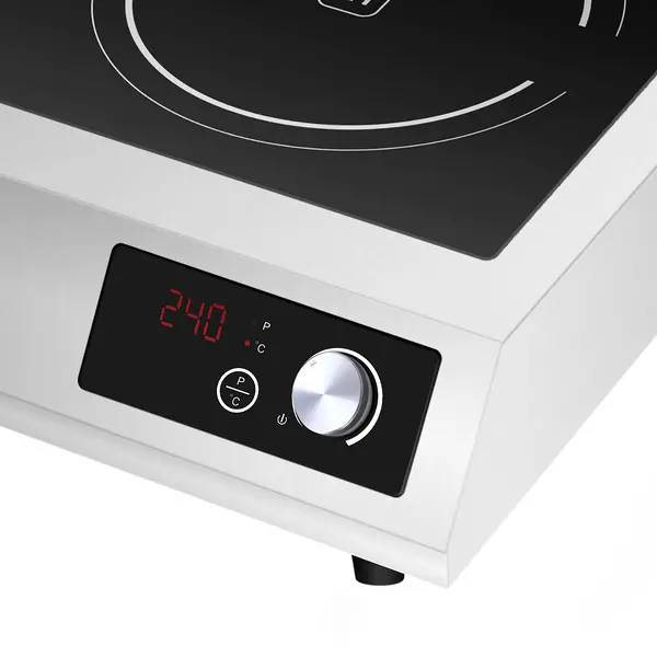 Inductiekookplaat | AKIM | 1 Kookpunt (Ø340) | 60°C/240°C | 8kW (400V) | 440x545x145(h)mm