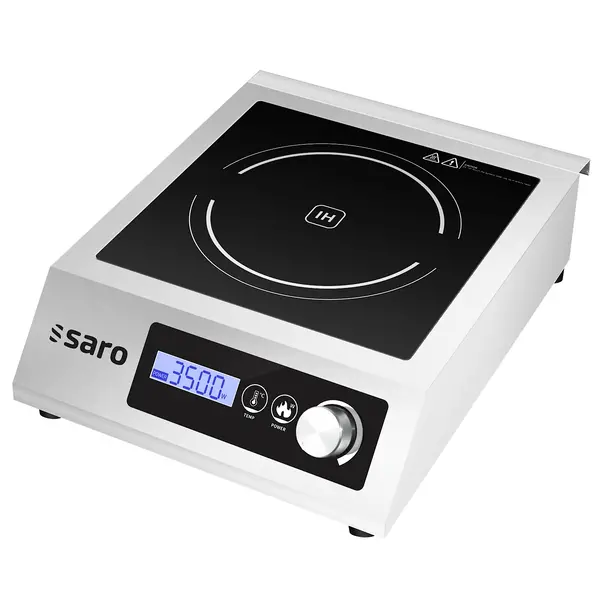 Inductiekookplaat | MILIAN | 1 Kookpunt (Ø260) | 60°C/240°C | 3.5kW (230V) | 340x432x120(h)mm