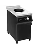 Saro Inductiewokfornuis | THEO | 1 Kookpunt | 60°C/240°C | 5kW (400V) | Gesloten Onderkast | 400x700x845/890(h)mm 