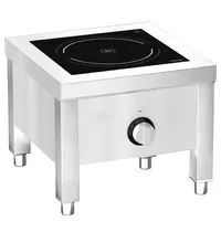 Saro Inductie Hokker | EVORA | 1 Kookpunt | 60°C/240°C | 8kW (400V) | 500x500x380(h)mm 