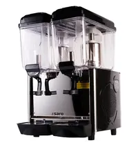 Saro Drankendispenser | COROLLA | Div. Kleuren | 2x 12L | +3°C/+8°C | 430x430x640(h)mm