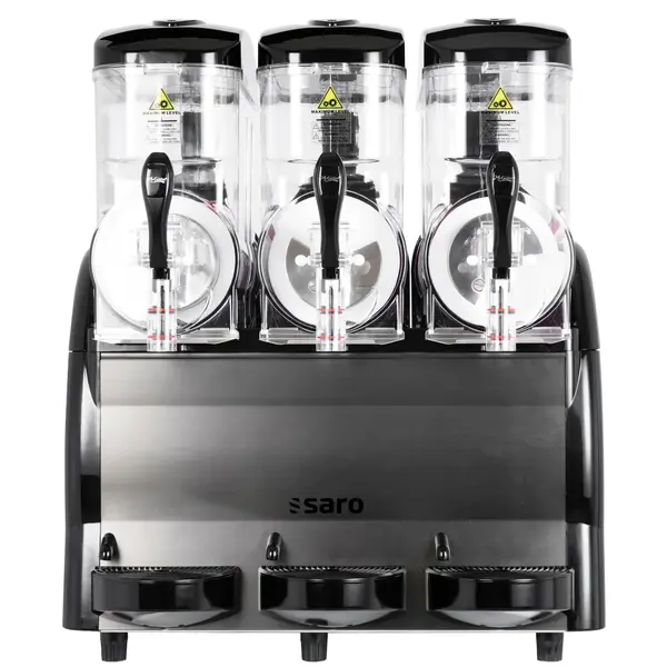 Slushmachine | NOYA | 3x 12L | Interne Verlichting | 1.15kW (230V) | 670x520x810(h)mm