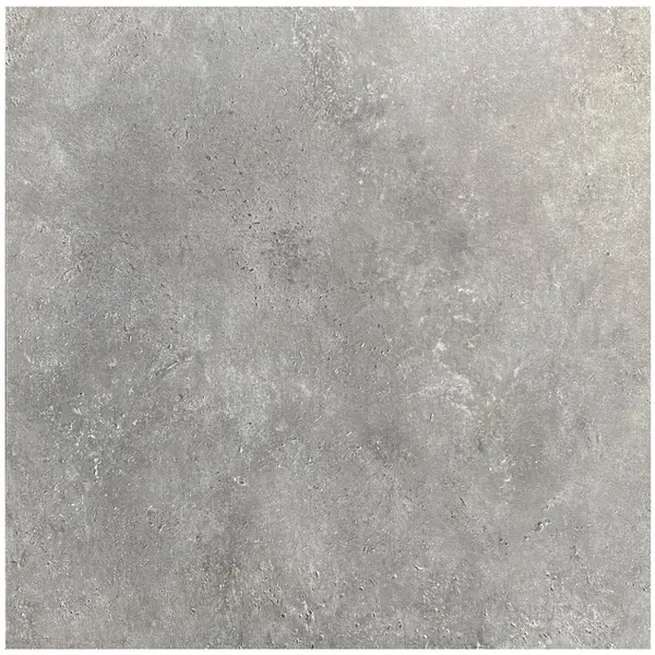 Statafel | INFINITY | HPL/RVS | Steenlook Blad | Wit Frame | In-/Outdoor | 700x700x1092(h)mm