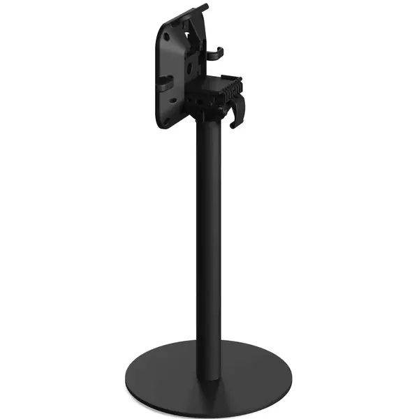 Inklapbare Tafel | URBAN | HPL/RVS | Marmerlook Blad | Zwart Frame | In-/Outdoor | Ø700x732(h)mm
