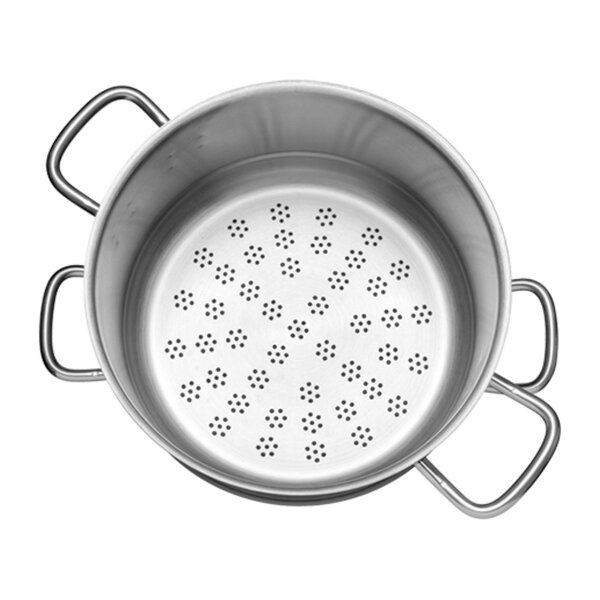 Kookpan | INOX PRO | RVS | 15L | Div. Warmtebronnen | Incl. Deksel | Ø320x380(h)mm