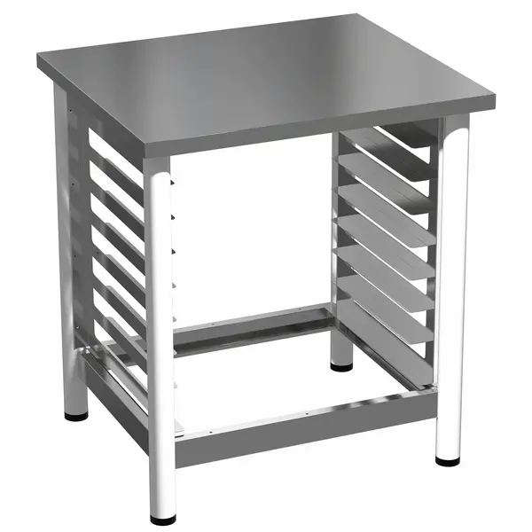 Oven Onderstel | Staal/RVS | 8 Niveaus (435x350) | 610x490x850(h)mm