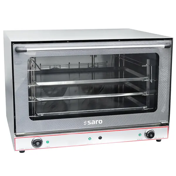 Heteluchtoven | HERA | 4 Niveaus (EN600x400) | Elektrisch | 50°C/300°C | 6.4kW (230V) | Bevochtiging (Handmatig) | 835x757x581(h)mm