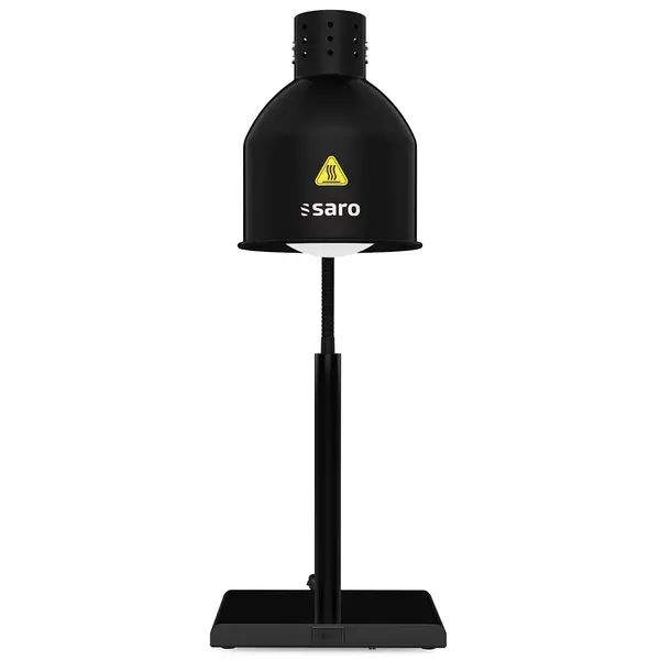 Warmhoudlamp | CALIMA | Zwart | Zwenkbaar | Max. 250W | 203x268x660(h)mm