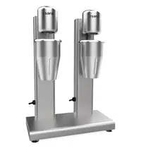 Saro Milkshaker | SOTUS | Dubbel | RVS | 2x 0.75L | 0.16kW (230V) | Incl. RVS Mengbekers | 360x170x510(h)mm