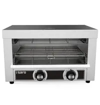 Saro Salamander Toaster | ALAVA | 1 Niveau | Elektrisch (Quartz) | 250°C | 2.1kW (230V) | Timer | 440x280x276(h)mm