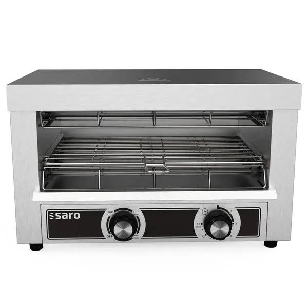 Salamander Toaster | ALAVA | 1 Niveau | Elektrisch (Quartz) | 250°C | 2.1kW (230V) | Timer | 440x280x276(h)mm