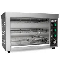 Saro Salamander Toaster | ALIVA | 2 Niveaus | Elektrisch (Quartz) | 250°C | 3.15kW (230V) | Timer | 493x280x334(h)mm