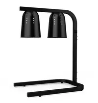 Saro Warmhoudbrug | ARES | Zwart | 1/1 GN | Verstelbare Hoogte | Max. 2x 250W | 360x470x600/758(h)mm 