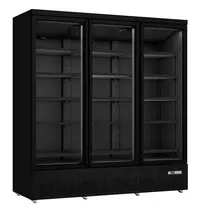 Saro Koelkast | GTK PRO | 1664L | Zwart | +1°C/+10°C | Statisch + Ventilator | Draaideuren | Wielen (Geremd) | 1880x740x2003(h)mm