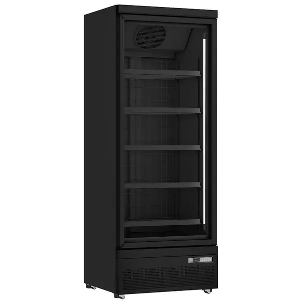 Vrieskast | GTK PRO | 560L | Zwart | -15°C/-18°C | Geforceerd | Wielen (Geremd) | 750x760x2003(h)mm