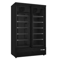 Saro Vrieskast | GTK PRO | 1006L | Zwart | -15°C/-18°C | Geforceerd | Draaideuren | Wielen (Geremd) | 1253x760x2003(h)mm 