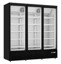 Saro Vrieskast | GTK PRO | 1563L | Zwart | -15°C/-18°C | Geforceerd | Draaideuren | Wielen (Geremd) | 1880x760x2003(h)mm