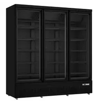 Saro Vrieskast | GTK PRO | 1563L | Zwart | -15°C/-18°C | Geforceerd | Draaideuren | Wielen (Geremd) | 1880x760x2003(h)mm