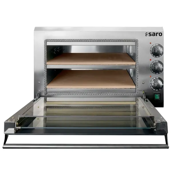 Pizzaoven | ETNA | Elektrisch | 1+1x Ø40cm | 50°C/450°C | 3kW (230V) | 610x620x395(h)mm