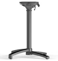 VEBA Tafelonderstel | X CROSS | Laag Model | Aluminium | Zwart | Kantelbaar | In-/Outdoor | 690x690x720(h)mm