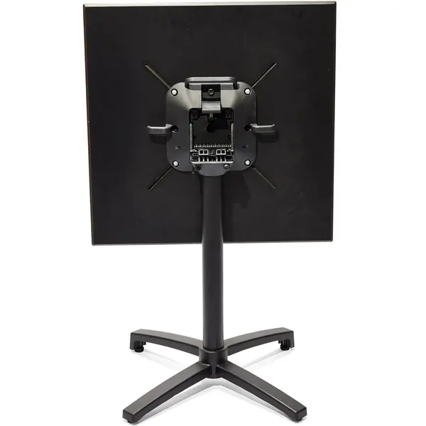Tafelonderstel | X CROSS | Laag Model | Aluminium | Zwart | Kantelbaar | In-/Outdoor | 690x690x720(h)mm