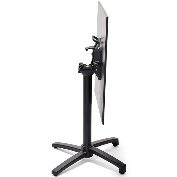 Tafelonderstel | X CROSS | Laag Model | Aluminium | Zwart | Kantelbaar | In-/Outdoor | 690x690x720(h)mm