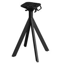 VEBA Tafelonderstel | INFINITY | Laag Model | RVS | Zwart | Kantelbaar | In-/Outdoor | 600x600x720(h)mm