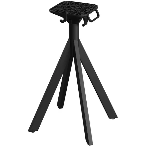 Tafelonderstel | INFINITY | Laag Model | RVS | Zwart | Kantelbaar | In-/Outdoor | 600x600x720(h)mm