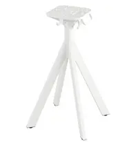 VEBA Tafelonderstel | INFINITY | Laag Model | RVS | Wit | Kantelbaar | In-/Outdoor | 600x600x720(h)mm