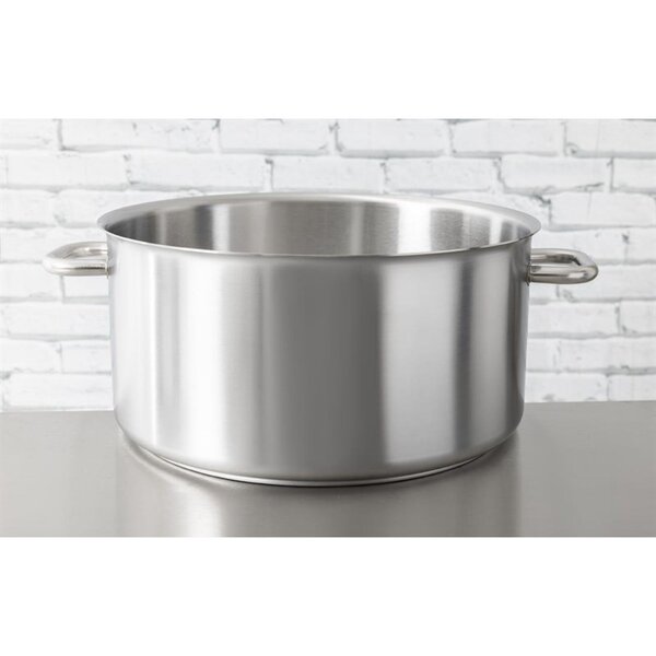 Kookpan | EXCELLENCE | RVS | 25L | Div. Warmtebronnen | Ø400x190(h)mm