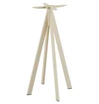 VEBA Tafelonderstel | INFINITY | Hoog Model | RVS | Zandkleurig | In-/Outdoor | 600x600x1080(h)mm