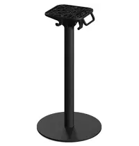 VEBA Tafelonderstel | URBAN | Laag Model | RVS | Zwart | Kantelbaar | In-/Outdoor | 450x450x720(h)mm
