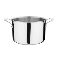 Vogue Kookpan | TRIWALL | RVS/Aluminium | 7L | Div. Warmtebronnen | Ø240x160(h)mm 