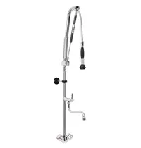 Saro Voorspoeldouche | HILDE | Handdouche (Flexibele Hals) + Middenuitloop | Mengkraan | 1-Gats | 140x310x1110(h)mm