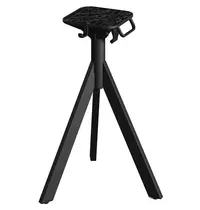 VEBA Tafelonderstel | INFINITY | Laag Model | RVS | Zwart | Kantelbaar | In-/Outdoor | 400x400x720(h)mm