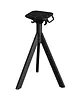 VEBA Tafelonderstel | INFINITY | Laag Model | RVS | Zwart | Kantelbaar | In-/Outdoor | 400x400x720(h)mm 