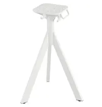 VEBA Tafelonderstel | INFINITY | Laag Model | RVS | Wit | Kantelbaar | In-/Outdoor | 400x400x720(h)mm