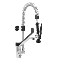 Saro Voorspoeldouche | EMMI | Handdouche + Onderuitloop | Mengkraan (Elleboogbediening) | 1-Gats | 140x340x600(h)mm