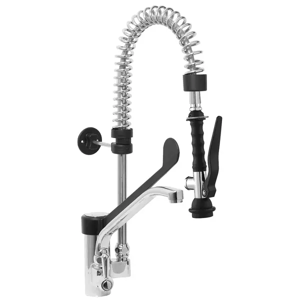 Voorspoeldouche | EMMI | Handdouche + Onderuitloop | Mengkraan (Elleboogbediening) | 1-Gats | 140x340x600(h)mm