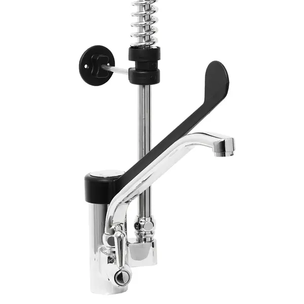 Voorspoeldouche | EMMI | Handdouche + Onderuitloop | Mengkraan (Elleboogbediening) | 1-Gats | 140x340x600(h)mm