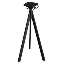 VEBA Tafelonderstel | INFINITY | Hoog Model | RVS | Zwart | Kantelbaar | In-/Outdoor | 400x400x1080(h)mm