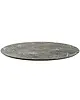 VEBA Tafelblad | Marmerlook (Grijs) | In-/Outdoor | Ø700x12(h)mm 