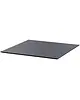 VEBA Tafelblad | Zwart | In-/Outdoor | 700x700x12(h)mm 
