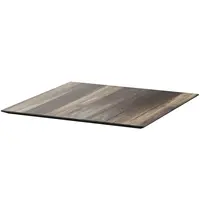 VEBA Tafelblad | Houtlook | In-/Outdoor | 700x700x12(h)mm