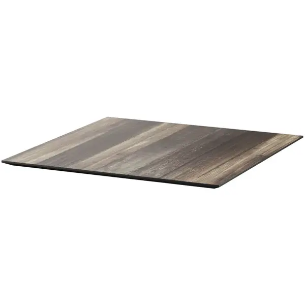 Tafelblad | Houtlook | In-/Outdoor | 700x700x12(h)mm