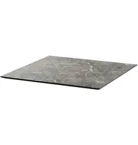 VEBA Tafelblad | Marmerlook (Grijs) | In-/Outdoor | 700x700x12(h)mm