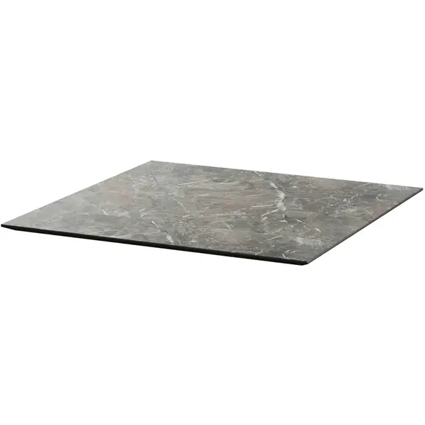 Tafelblad | Marmerlook (Grijs) | In-/Outdoor | 700x700x12(h)mm