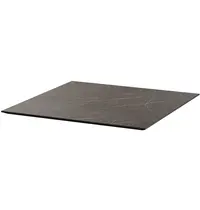 VEBA Tafelblad | Marmerlook (Antraciet) | In-/Outdoor | 700x700x12(h)mm