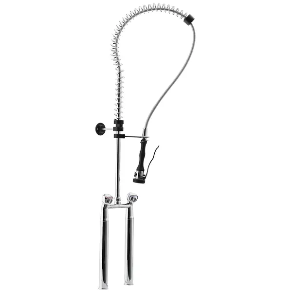 Voorspoeldouche | KERSTIN | Verhoogd | Handdouche | Mengkraan | 2-Gats | 210x420x1300(h)mm