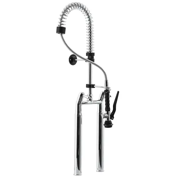 Voorspoeldouche | MELANIE | Verhoogd | Handdouche (Flexibele Hals) | Mengkraan | 2-Gats | 280x280x890(h)mm